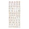 12 Pack: Bright Confetti Alphabet Stickers by Recollections™